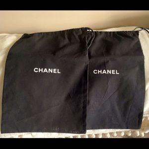 BN auth Chanel dust bags for shoes or small bags